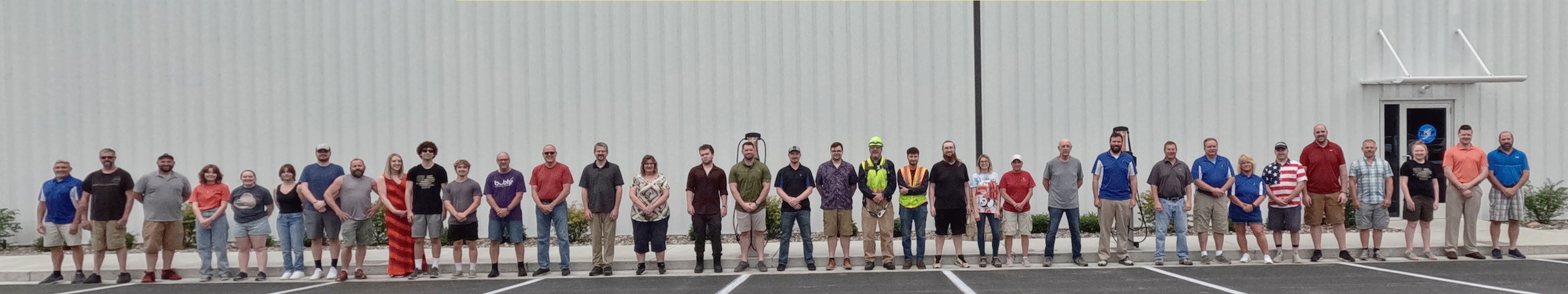 Celebrating our new facility.